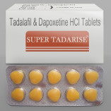 Tadarise Super (Тадалафил 20мг+Дапоксетин 60мг) 10шт Индия