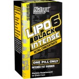 Lipo 6 Black Ultra Concentrated INTENSE, 60 caps.