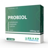 Био Фарм Тестостерон Пропионат Probiol (100мг/10 ампул) Китай