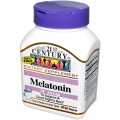Melatonin, 21st Century Health Care, 3 mg, 200 Tablets