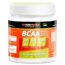 Pureprotein BCAA 2:1:1 яблоко, 200 гр.