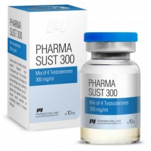 PHARMASUST 300 (Pharmacom Testosterone Mix 300 мг/мл 10 мл)