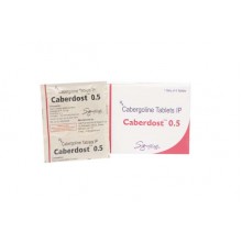 Caberdost (Каберголин, Достинекс) ( 4 таблетки по 0,5мг ) Индия