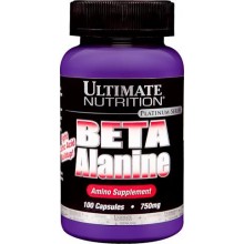 Ultimate Beta Alanine  750 mg,  100 caps.