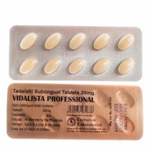Vidalista Professional 20мг (Сиалис Тадалафил жевательные таблетки 10шт) Индия