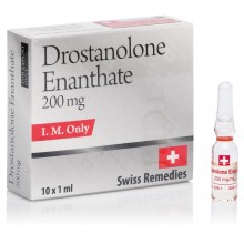 Swiss Remedies Drostanolone Enanthate (200мг/10 ампул Швейцария)	
