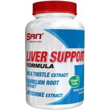 SAN для восстановления и чистки печени Liver Support Formula, 100 caps.
