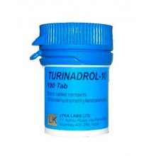 Lyka Labs Туринабол Turinadrol-10 (100 таблеток/10 мг Индия)