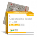 Caberdost Dostiheal (Каберголин, Достинекс) ( 4 таблетки по 0,5мг ) Индия